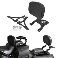 HCMOTORKU Repose-dos réglable multifonctionnel pour conducteur et passager, noir, pour Harley Sportster XL 883 1200 modèles 2000-2020
