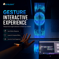 KTRLIGHT P41 3M Luz LED de Matriz 3D Compatible con TouchDesigner, Seguimiento de Manos Leap Motion, Instalación Interactiva