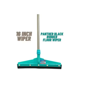 Limpiador de Pisos de Goma Negra, Cuchilla de Goma Suave y Duradera para Limpieza de Pisos en Hogares, Oficinas y Comercios, Eliminación Eficiente del Agua - Product Image 6