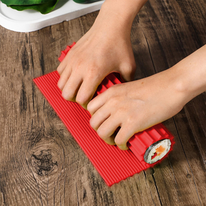 Recién llegado, fabricante de <span class=keywords><strong>sushi</strong></span> de silicona antiadherente, almohadillas de silicona para <span class=keywords><strong>sushi</strong></span> para rollos de arroz caseros perfectos para principiantes - Product Image 4