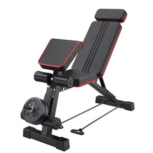 <span class=keywords><strong>Banco</strong></span> <span class=keywords><strong>de</strong></span> <span class=keywords><strong>Pesas</strong></span> Plegable <span class=keywords><strong>de</strong></span> Hierro Fundido Negro Moderno para Gimnasio <span class=keywords><strong>en</strong></span> Casa, Uso Interior, Multifuncional, para Press <span class=keywords><strong>de</strong></span> Mancuernas y <span class=keywords><strong>Abdominales</strong></span> - Product Image 1