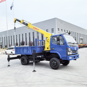 Grue télescopique droite Dongfeng 4x4 de 6 à 8 tonnes à faible consommation - Product Image 4