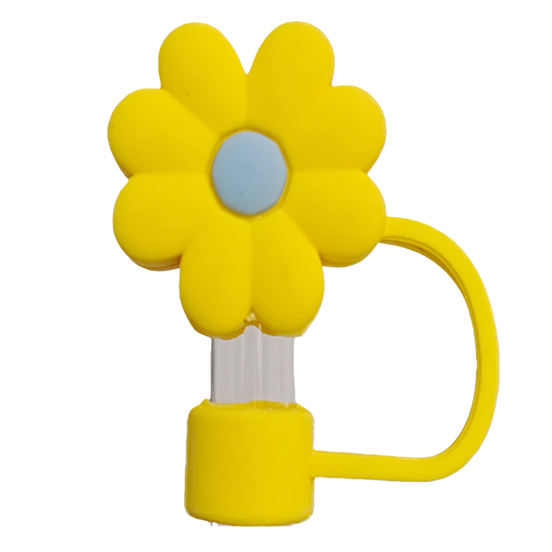 Yellow/Blue- Daisy-Soft Rubber