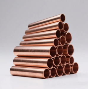 Tuyau en cuivre/laiton droit de haute qualité C11000 C12200 avec services de cintrage et de découpe pour climatiseurs et réfrigérateurs - Product Image 1