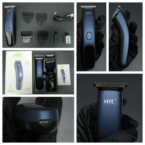Tondeuse à cheveux HTC AT-506 T-Blade Zero Cutting pour hommes, moteur Type-C 180, écran LCD, puissante - Product Image 5