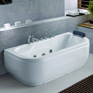 Baignoires Hotaqi en acrylique autoportantes, modernes et luxueuses, avec commande <span class=keywords><strong>Balboa</strong></span>, spa, massage, jacuzzi - Product Image 1