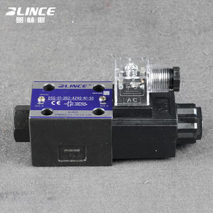 วาล์วโซลินอยด์ไฮดรอลิกไฟฟ้า 4 ทาง 2 ตำแหน่ง AC 240V รุ่น DSG-01-3G2-A240-N1-50 บล็อกวาล์วควบคุมทิศทางไฮดรอลิกยี่ห้อ Yuken - Product Image 1