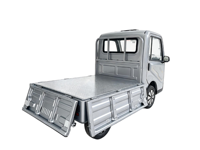 Camionnette électrique à 4 roues 60V 2000W, longue portée 100-200 km, mini véhicule utilitaire électrique