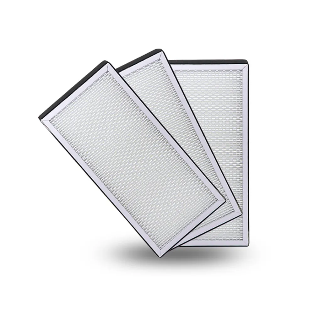 ISO9001 Fábrica f5 f6 f7 f8 f9 h10 h11 h12 h13 h14 Peças sobresselentes do purificador de ar Cleanroom Hepa Filter