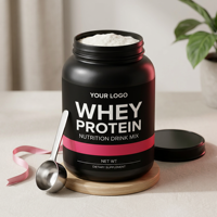 Poudre en vrac de protéines pour shake, supplément pour la récupération musculaire, soutien quotidien pour adultes, multi-sport, 250g, OEM ODM, marque privée, naturel