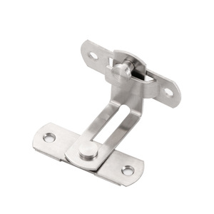 Cerradura de Puerta Corredera Antirrobo Kaiguxing de Acero Inoxidable Tipo F con Acabado Cepillado, Diseño Moderno y Simple - Product Image 4