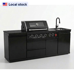 Consegna Rapida in 7 Giorni negli USA, Cucine Esterne Modulari in Acciaio Inox 304 Youya, Armadietti e Griglie BBQ per <span class=keywords><strong>Cucina</strong></span> Mobile all'Aperto - Product Image 1