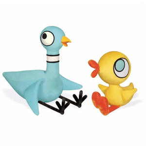 Ne laissez pas le pigeon conduire le bus Conception d'oiseau Anime Jouets en peluche Poupée en peluche personnalisée - Product Image 1