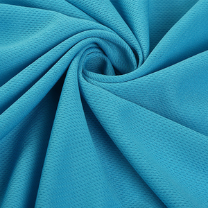 100% Polyester Hommes T-shirt Tissu 145GSM Tricoté Piqué Sportswear avec Bird Eye Design pour Filles Stock Lots De Fabricants - Product Image 6