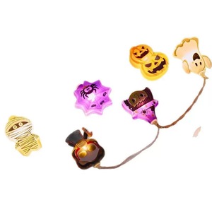 Halloween <b>String</b> <b>Lights</b> Ghost Pumpkin Witch LED Fairy <b>Light</b> Battery Powered Indoor Decorative Lighting 2300K Warm White - Product Image 5