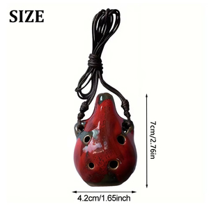 Ocarina à 6 trous, instrument facile pour débutants - Product Image 3