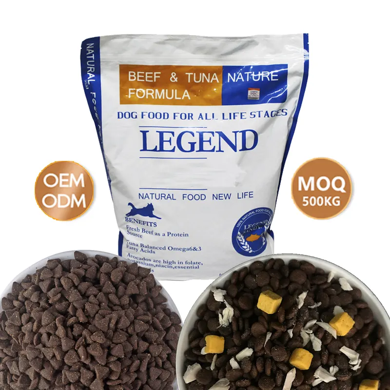 العلامة التجارية للأغذية الكلب الراقية OEM المصنع السعر المنخفض محتوى البروتين الغذاء الحيوانات الأليفة الكبار الكلب الغذاء الجاف