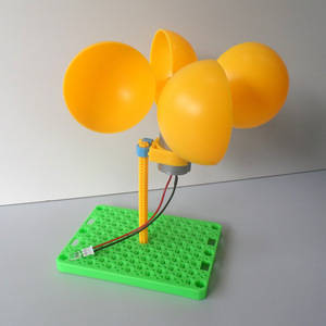 Mini Generador Eólico Gabosun 3V DC Asíncrono de 0.15M de Diámetro, Proyecto Tecnológico DIY para Makers - Product Image 3
