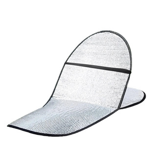 เบาะรองนั่งป้องกันแสงแดดสำหรับรถยนต์ไฟฟ้า แบบหนาพิเศษ พับได้ หุ้มด้วยอลูมิเนียมกันน้ำ ป้องกันความร้อนในฤดูร้อน - Product Image 1