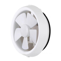 Ventilateur d'extraction d'air électrique 220V pas cher pour hôtel intérieur, ventilateur d'évacuation rond en plastique de 6 à 8 pouces pour usage domestique