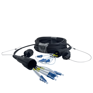 Câble optique étanche pour scène et projets et centre de données blindé 2/4/6/ 8/12 cœurs Sc Lc Fiber Patch Cord - Product Image 6