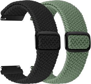 Verstelbare Gevlochten Elastische Nylon Quick Release Horlogeband 18Mm 19Mm 20Mm 22Mm 24Mm Horlogebandjes - Product Image 1