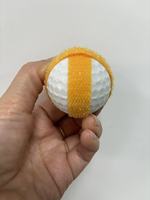 Bola Golf Tempur Multi-warna Bola Golf Lengket Ramah Lingkungan Tahan Lama Bola Latihan Golf Mainan Olahraga Luar Ruangan/Dalam Ruangan
