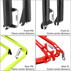 Bộ chuyển đổi gắn phanh đĩa xe đạp MUQZI MTB IS PM, bộ chuyển đổi đĩa phanh cho đĩa phanh 140 160 180 203mm - Product Image 5