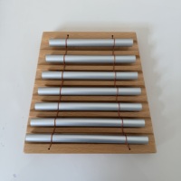 7-Note Aluminum Tone Chimes Bar Percussion Educational Toys for Kids Music Class Rhythm Training Teaching Aid