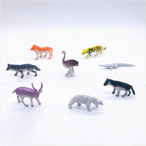 Barato 8 unids/set plástico Mini juguete zoológico Animal figura de acción juguetes educativos PVC sólido dinosaurio granja mar Animal salvaje conjunto - Product Image 5