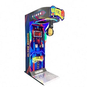 Ultimate Big <b>Punch</b> Boxing Game <b>Machine</b> Coin Operated Indoor Amusement Park Redemption Arcade for Adults Sport Training LED - Product Image 4