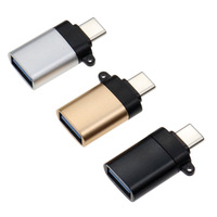 Convertidor USB de Alta Velocidad, Lector de Tarjetas Portátil, Conector Compatible con Todos los Teléfonos Inteligentes Tipo C, Adaptador OTG Tipo C, Modelo a Fabricado en China