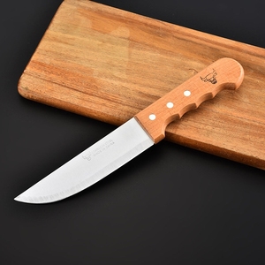 <span class=keywords><strong>Couteau</strong></span> de cuisine de Chef en acier inoxydable, ustensile bon marché de 6 ''7'' 8 ''<span class=keywords><strong>couteau</strong></span> de boucher à viande, <span class=keywords><strong>couteau</strong></span> à découper avec manche en bois - Product Image 3