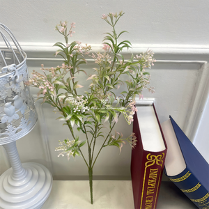 Estilo <span class=keywords><strong>de</strong></span> bosque al aire libre Guía <span class=keywords><strong>de</strong></span> camino blanco y verde fresco Arreglo floral Decoración <span class=keywords><strong>Hortensia</strong></span> verde Delphinium Planta verde - Product Image 4