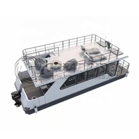 Nouveau bar aquatique extérieur en aluminium, quai flottant, restaurant flottant pour les loisirs