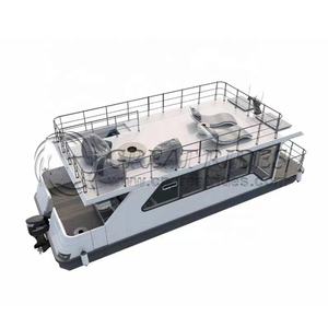 جديد في الهواء الطلق للماء بار الألومنيوم المراكب قارب العائمة مطعم للتسلية - Product Image 5