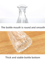 Mini Vase 50ml 120ml 4oz Reed Diffuseur Bouteille Parfum Bouteille En Verre Bouteille D'aromathérapie