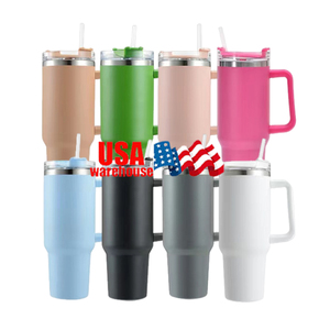 Vaso Térmico de Acero Inoxidable de 40oz con Asa y Tapa LED, Diseño Tie-Dye, Antiderrames, para Viajes, Café, Almacenamiento en EE. UU. - Product Image 6