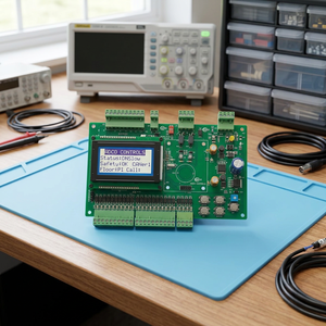 Carte de commande principale pour ascenseur commercial de passagers |   Carte de circuit imprimé (PCB) d'automatisation d'ascenseur avec protocole Modbus/CANopen - AD9000 - Product Image 2