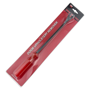 Outil de démontage de clips de sellerie automobile 8 pouces, levier de déclenchement rapide pour panneaux de porte de voiture, poignée antidérapante rouge, outil manuel de retrait de rivets en plastique - Product Image 6