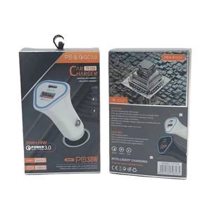 الأكثر مبيعًا شاحن USB للسيارة شحن سريع QC3.0 PD20W شاحن هاتف محمول <span class=keywords><strong>2</strong></span> ميناء سيارة سريعة - Product Image 6