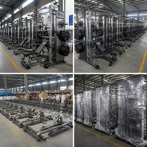 Machine Smith multifonctionnelle commerciale <span class=keywords><strong>avec</strong></span> <span class=keywords><strong>banc</strong></span> <span class=keywords><strong>de</strong></span> <span class=keywords><strong>musculation</strong></span> et rack <span class=keywords><strong>de</strong></span> puissance, plus <span class=keywords><strong>de</strong></span> 70 exercices, système d'entraînement intégré pour salle <span class=keywords><strong>de</strong></span> sport à domicile, capacité <span class=keywords><strong>de</strong></span> charge <span class=keywords><strong>de</strong></span> 1800 kg, Q235 - Product Image 5