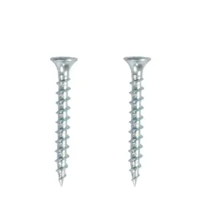 Coarse Thread White Zinc Plated and Black Phosphate Drywall Screw Tornillo