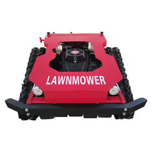 Mesin Pemotong Rumput Baterai Industri Beroda Rantai dengan Remote Control, 4WD Self-Propelled, Mesin 4-Tak 196cc, 48V 1800W, untuk Kebun dan Ladang - Product Image 1