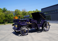 Chariot de tourisme vintage à châssis renforcé, chariot électrique à chevaux haute capacité pour passagers