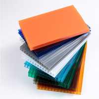 Feuille multicouche creuse en polycarbonate PC pour serre de jardin