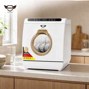 2026 Best-Selling <strong>Dishwasher</strong> Counter Top 8-Place Setting Smart Home Use Automatic Residue Removal Dual-Layer Spray DZC Q8-Max - Product Image 1