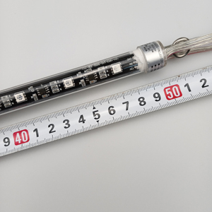 Đèn Led Sao Băng 360 Độ RGB Có Thể Định Địa Chỉ 12V WS2811 Tùy Chỉnh Giáng Sinh Đèn Điểm Ảnh Mưa Sao Băng DMX - Product Image 5