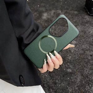 Chống Sốc <span class=keywords><strong>PU</strong></span> Da Cứng PC Bảo Vệ Điện Thoại Di Động Trường Hợp Với Magnetic Bìa Đối Với Huawei Honor 400 Pro Cover Quay Lại Trường Hợp - Product Image 4