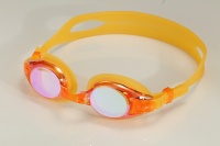 Lunettes de natation pour enfants en silicone souple, vision claire, anti-buée, protection UV, pont nasal souple